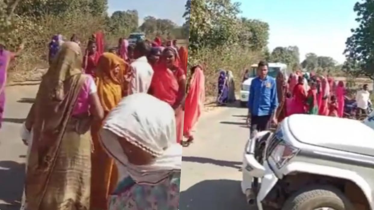 Villagers chased BJP vikas yatra in Umaria district Congress taunted by tweet