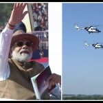 एयरो इंडिया शो में पहुंचे पीएम नरेंद्र मोदी।