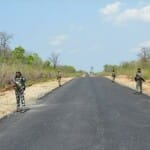बीजापुर में बासागुड़ा-तर्रेम सिंगल लेन सड़क बन चुकी है।