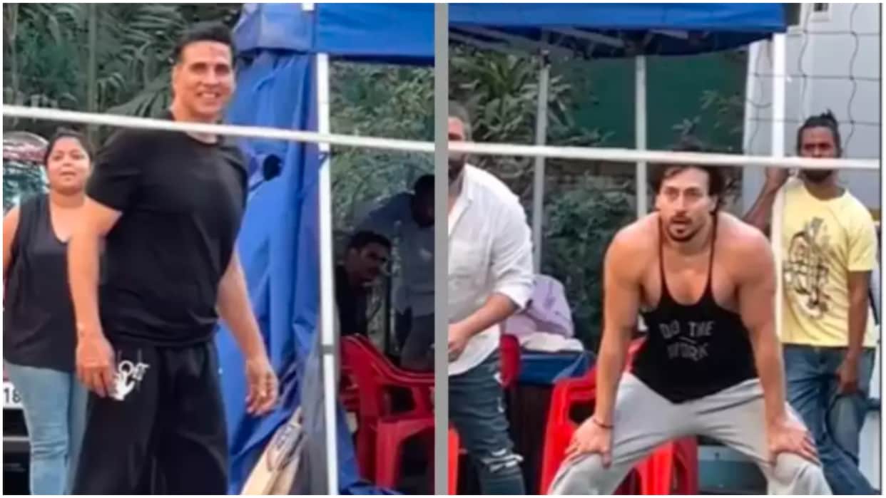 Selfiee Star Akshay kumar thanks Tiger Shroff for challenging him on the sets of Bade Miyan Chote Miyan