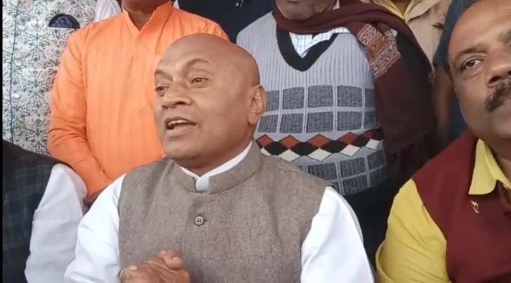 Bihar: RCP Singh in Munger said - Nitish Kumar is not on Samadhan Yatra but on Dinkattu Yatra