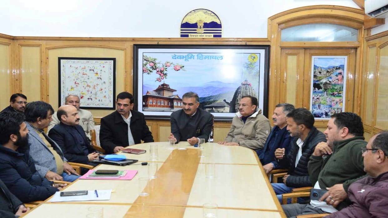 Cement issue himachal:  Barmana's truck operators adamant on Rs 12.04 fare,  meeting  again inconclusive