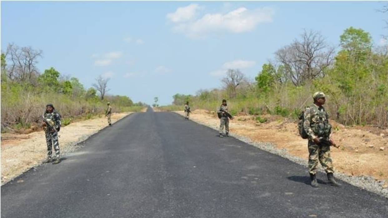 double lane road will be built in naxalite affected area in bijapur