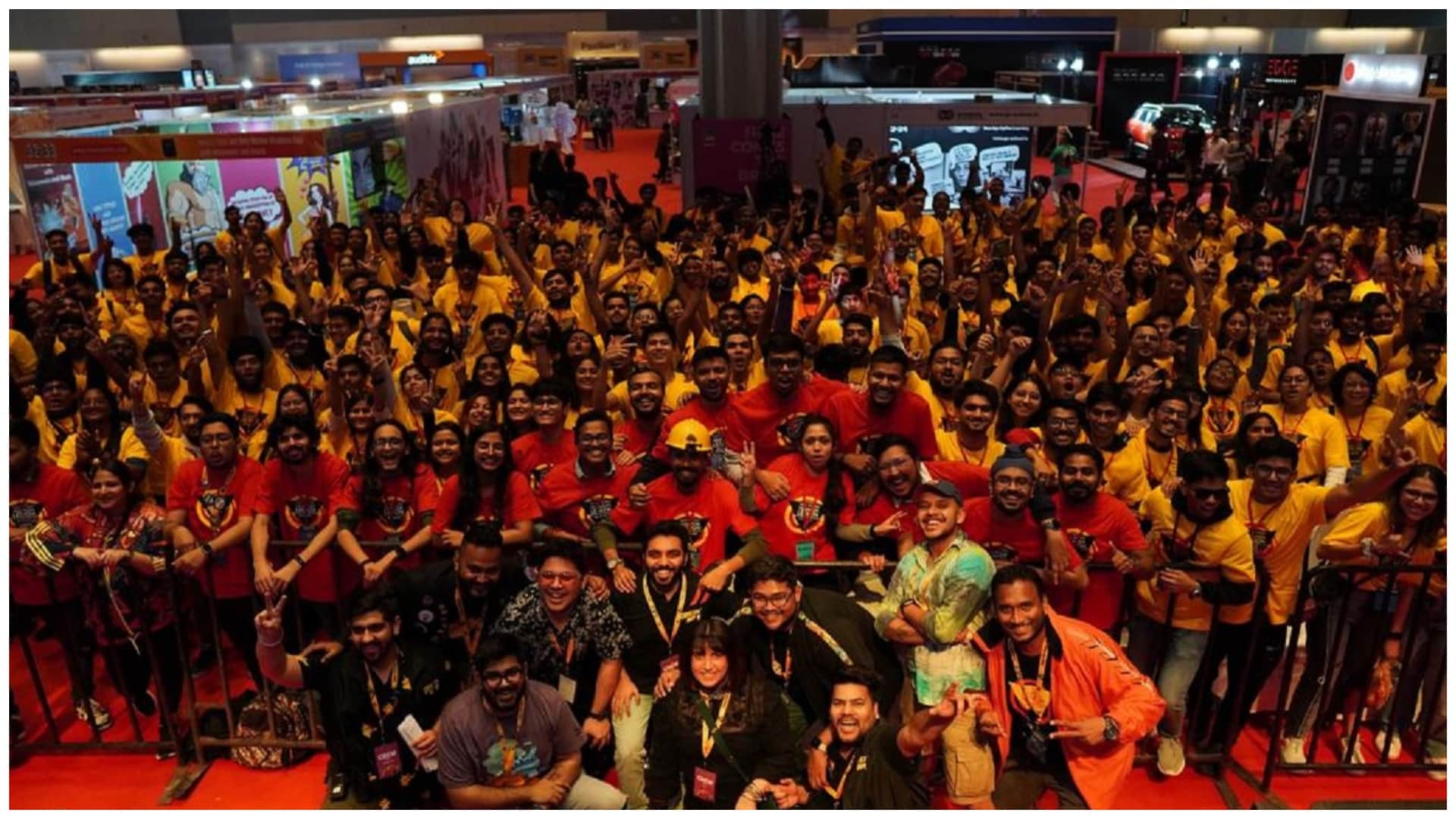 These celebs gathered at Comic Con India 2023 Siddhant Chaturvedi to Farzi Director Raj and DK Neha Dhupia