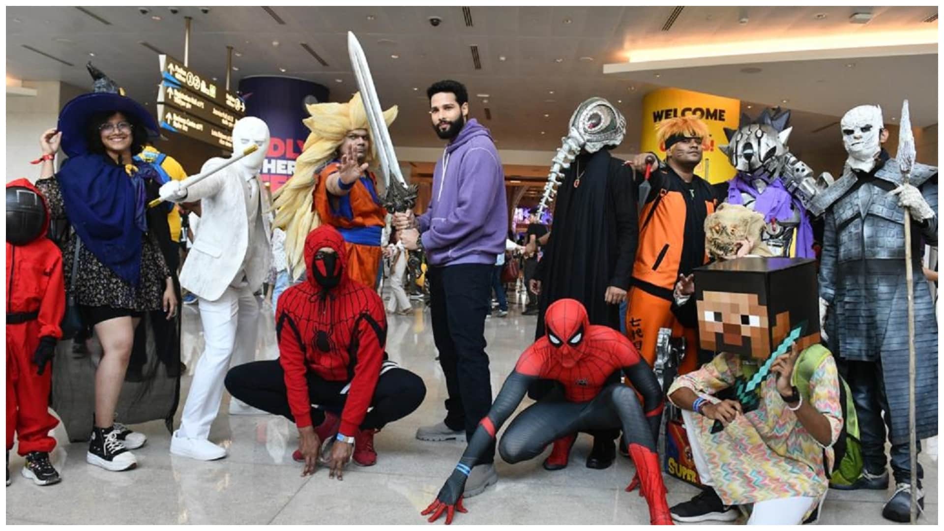 These celebs gathered at Comic Con India 2023 Siddhant Chaturvedi to Farzi Director Raj and DK Neha Dhupia