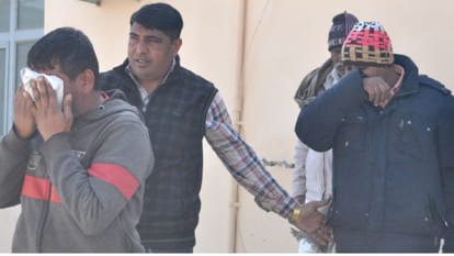 Four people died in Road accident in Karnal of Haryana