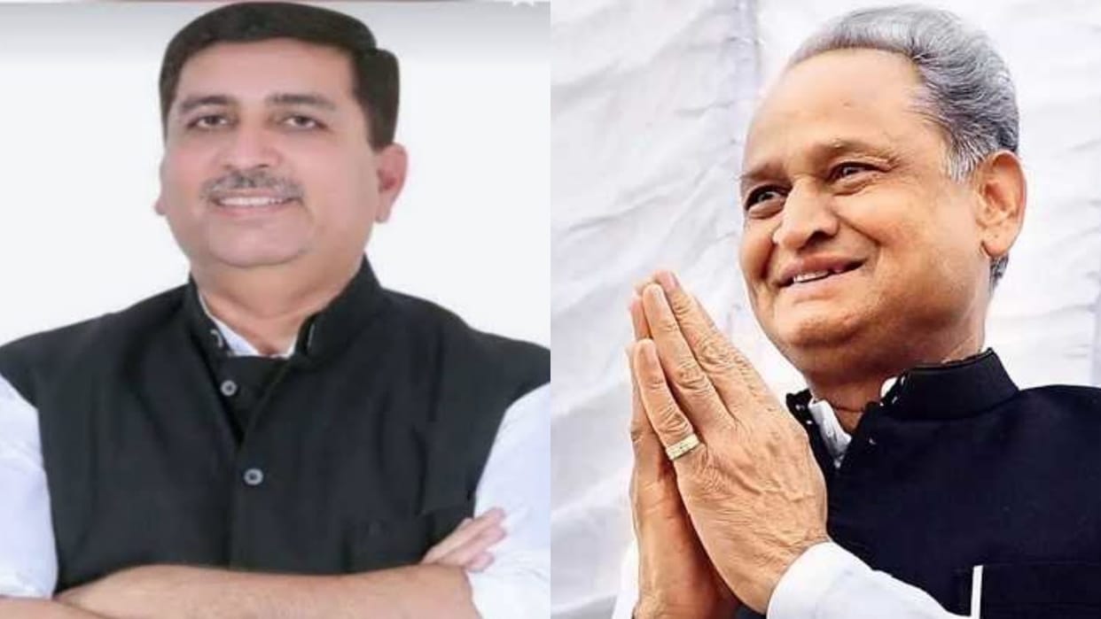 MLA Harish Chaudhary demanded to increase OBC reservation from 21 to 27 percent letter to gehlot