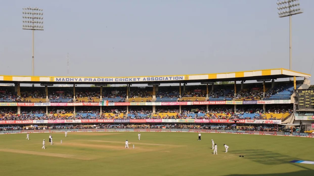 IND vs AUS Test Series Third test shifted from HPCA stadium to Indore Holkar Stadium