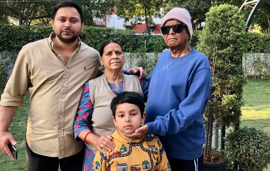 Rajya Sabha MP Misa Bharti shared pictures of father Lalu Prasad Yadav on social media