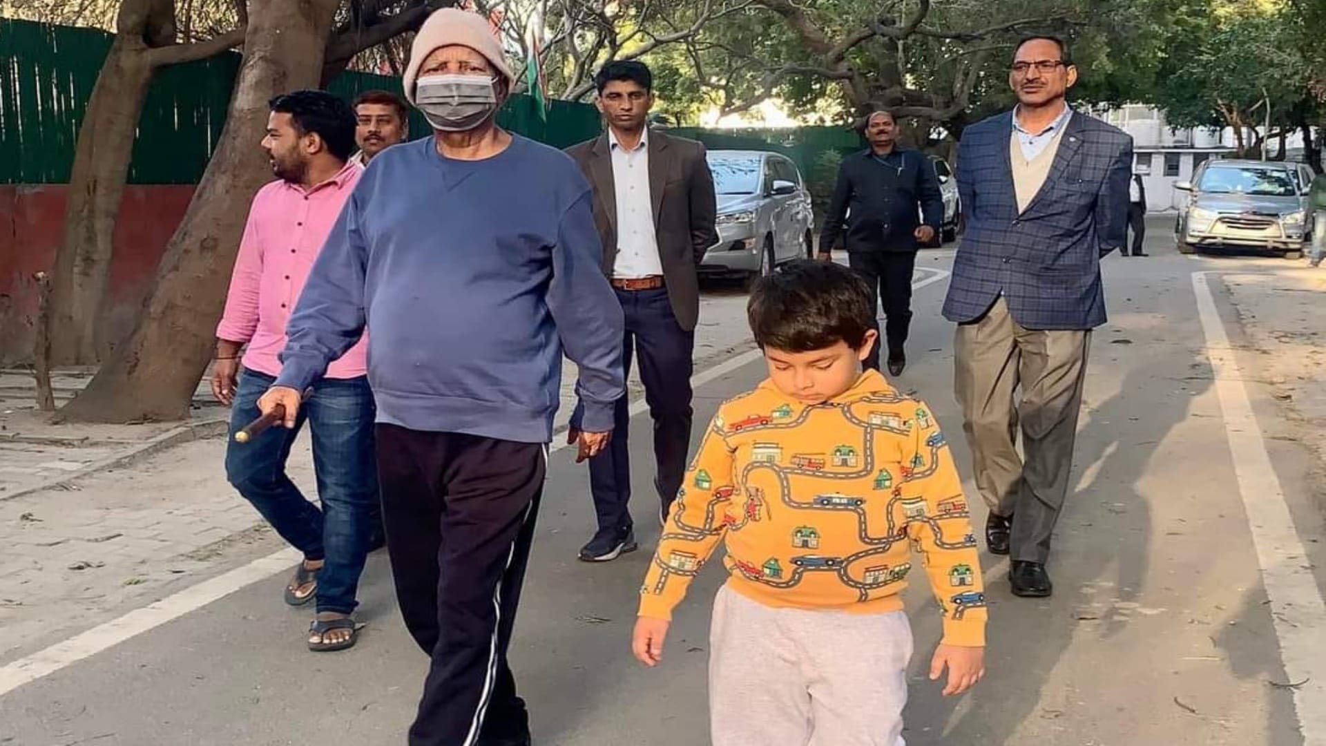 Rajya Sabha MP Misa Bharti shared pictures of father Lalu Prasad Yadav on social media