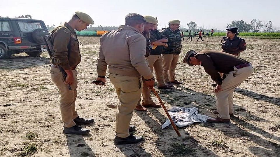 Young man strangled to death dead body found in forest in bareilly