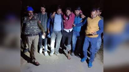 पुलिस की गोली घायल आरोपी।