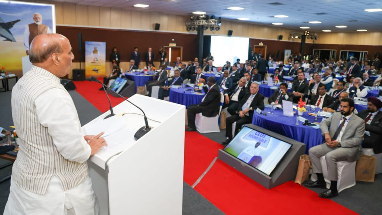 India does not want to remain assembly workshop for military platforms Rajnath to CEOs of defence majors