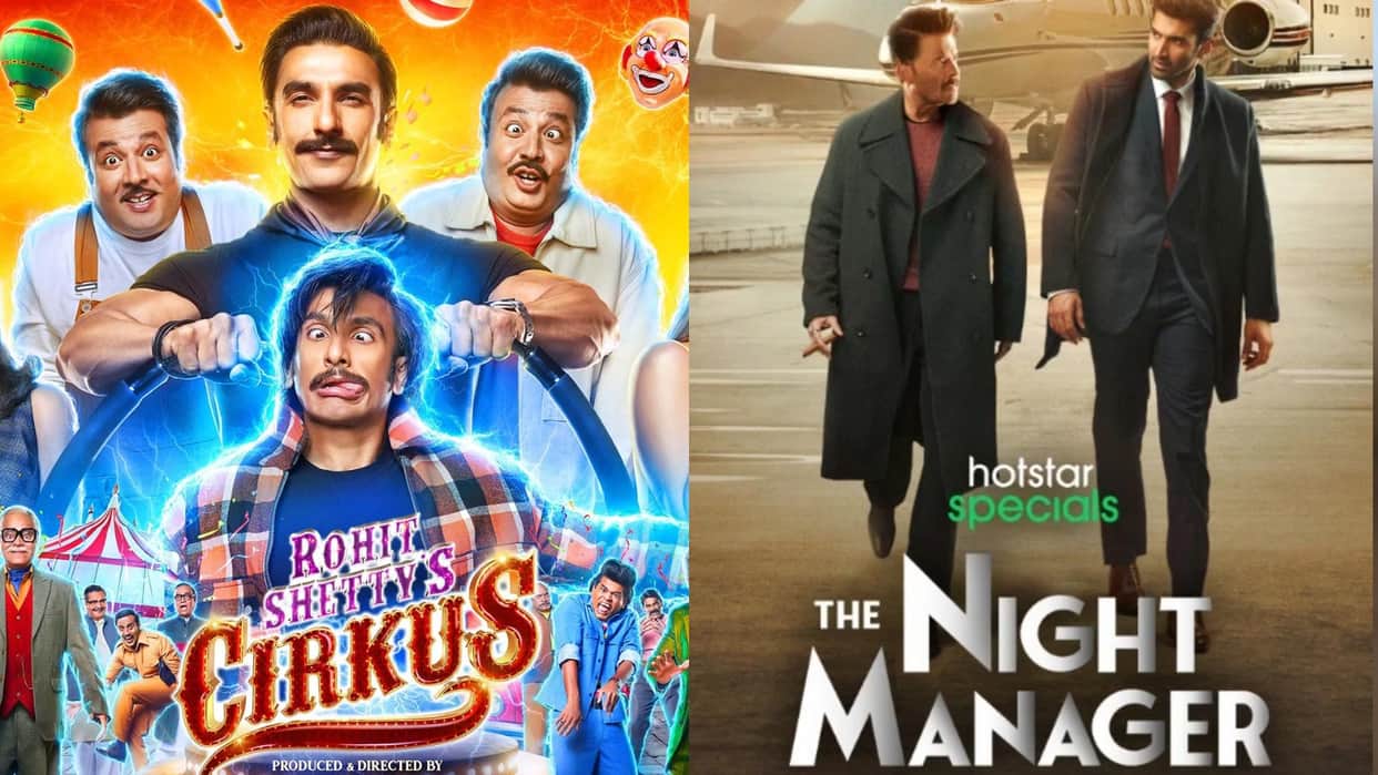 OTT Releases this week ranveer singh cirkus anil kapoor aditya roy the night manager Baghdad Central Minus One