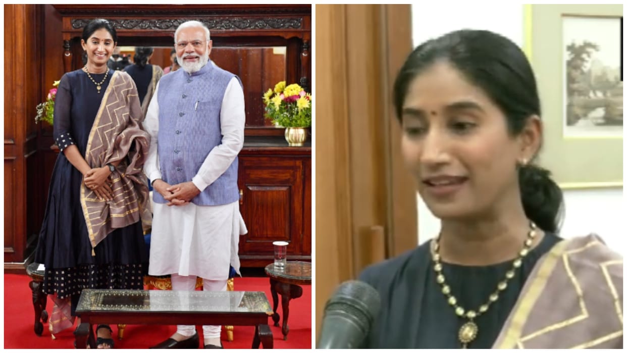 Instagram influencer Shraddha Jain shared her experience of meeting PM Narendra Modi says he said Aiyyo