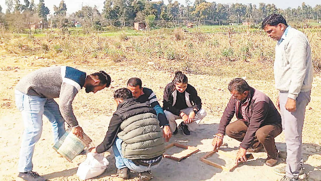 Now footprints of two tigers found in Jambukhala in sirmour
