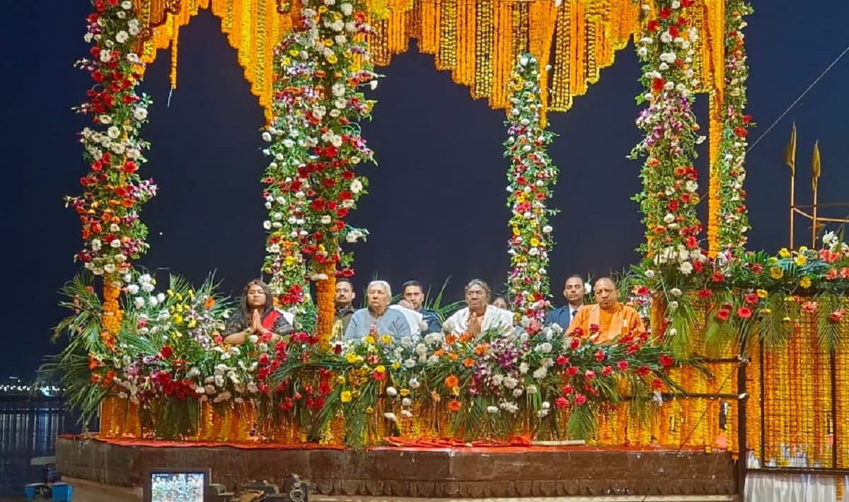 President Draupadi in Varanasi LIVE Kalbhairav temple kashi vishwanath dham and ganga aarti