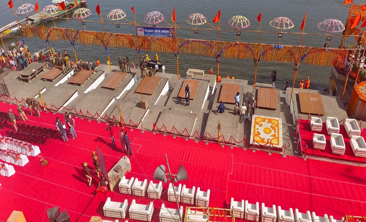 President Draupadi Murmu varanasi Amazing decorations to welcome see in photos