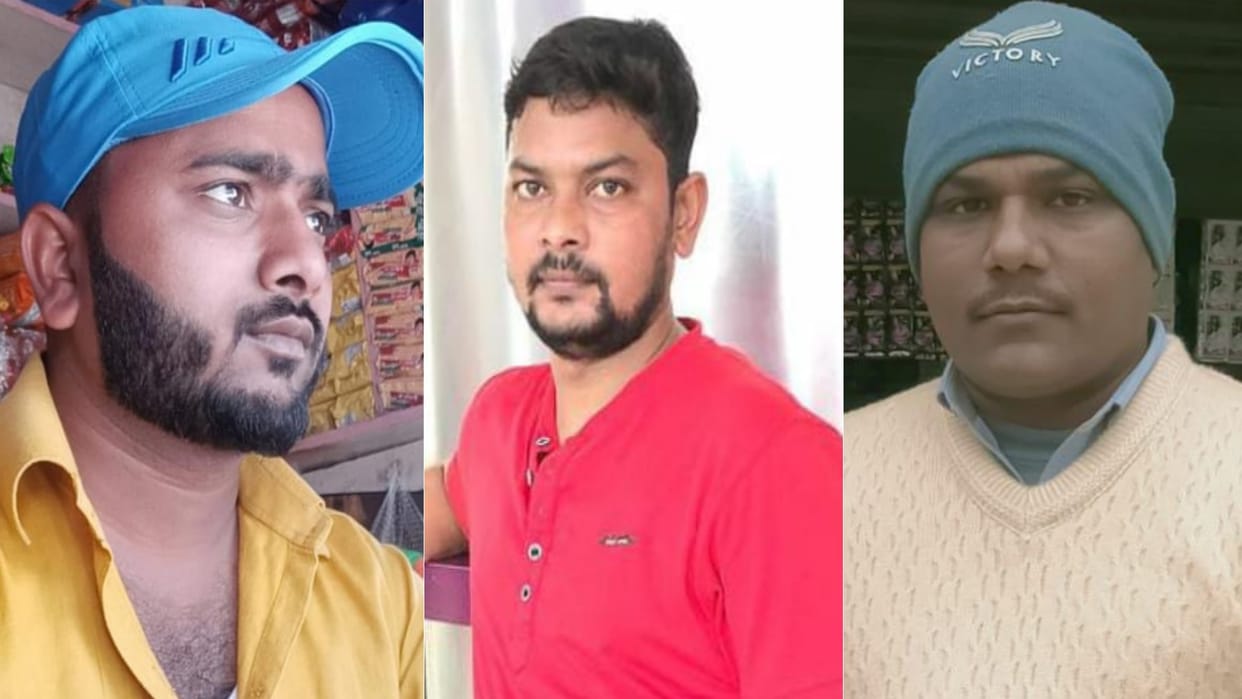 Three killed in road accident on Deoria road in Barhaj