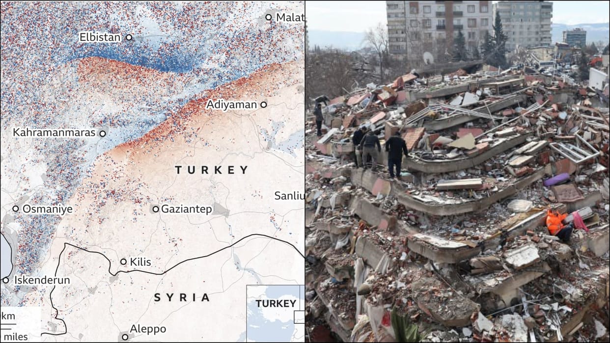 fresh Earthquake hits Turkey Kahramanmaras province Turkey-Syria earthquake death toll update