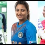 हरलीन कौर, तानिया भाटिया और अमनजोत कौर।
