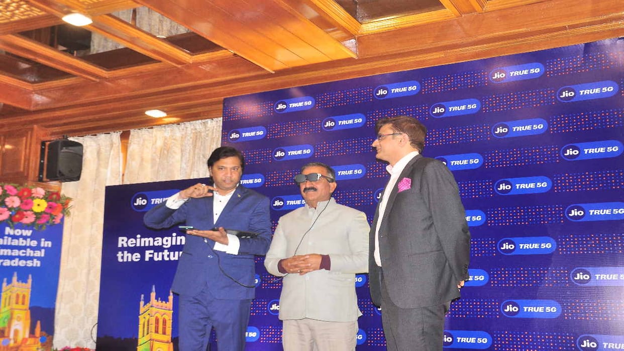 Jio's 5G service started in Shimla, Bilaspur, Hamirpur and Nadaun