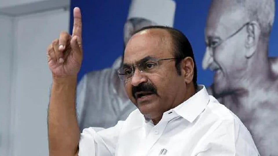 Vijayan government worse than pick-pockets, alleges Kerala Opposition Leader V D Satheesan