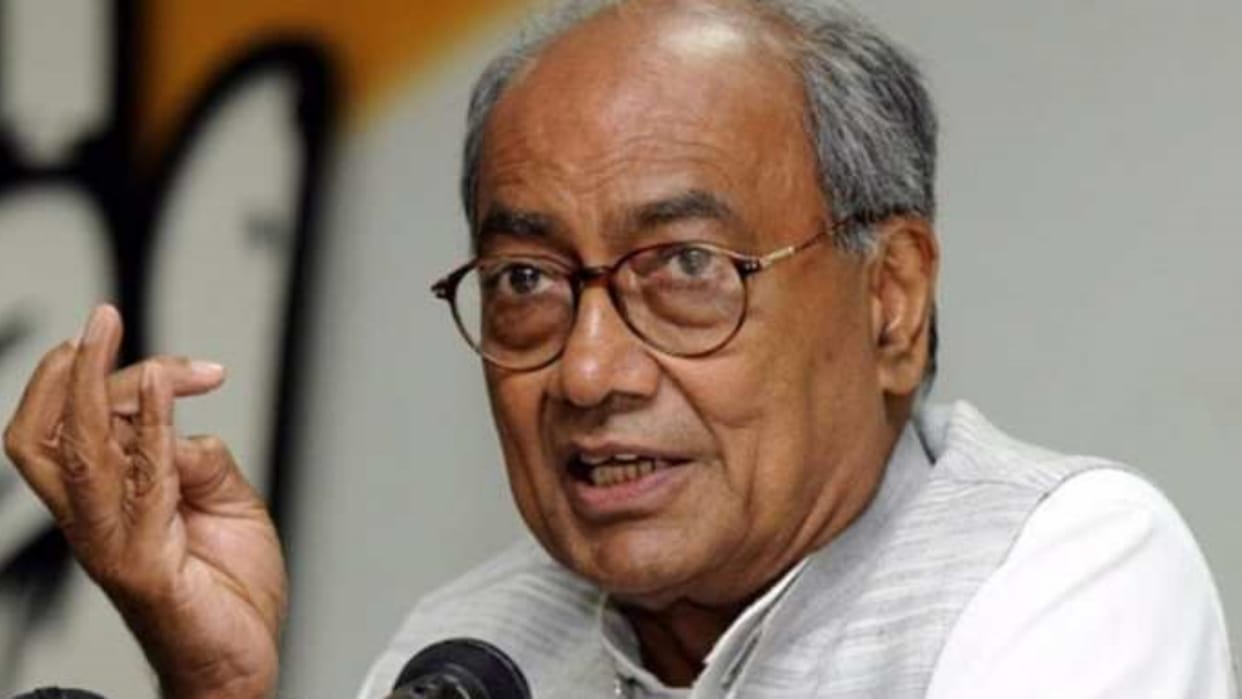 Digvijay Singh Says atmosphere goes against me some friends of Congress also create this atmosphere