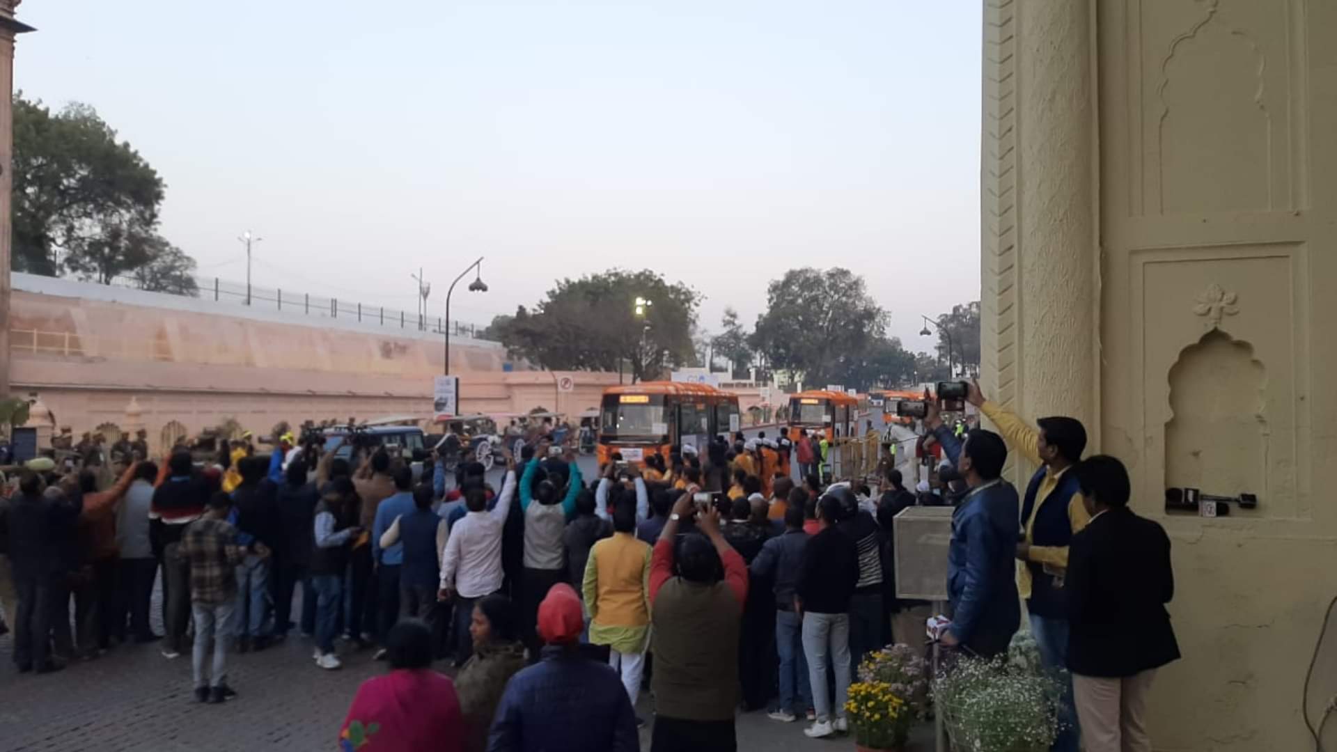 Deligates of G20 visits Imambara and Residency in Lucknow.