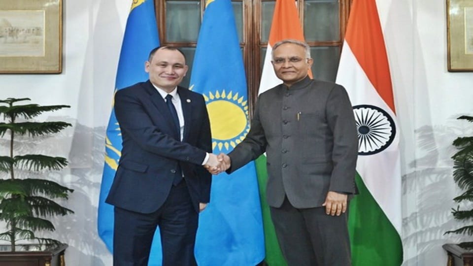 India and Kazakhstan hold 8th Foreign Office Consultations, reiterate commitment to strengthen relations