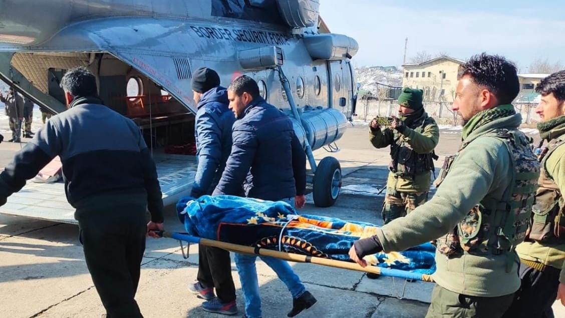 kashmir kupwara dead bodies of four Tangdhar residents airlifted by BSF