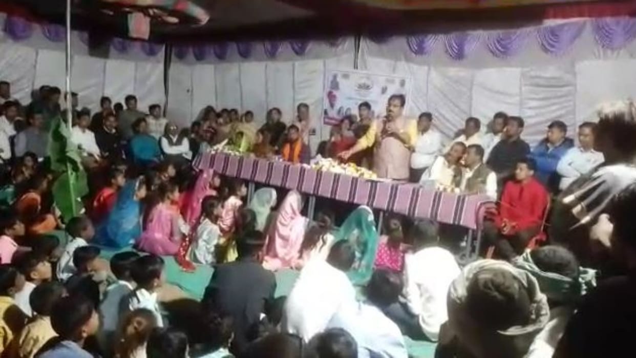 MP Vikas Yatra Controversial statement of Forest Minister Vijay Shah in Vikas Yatra of MP BJP