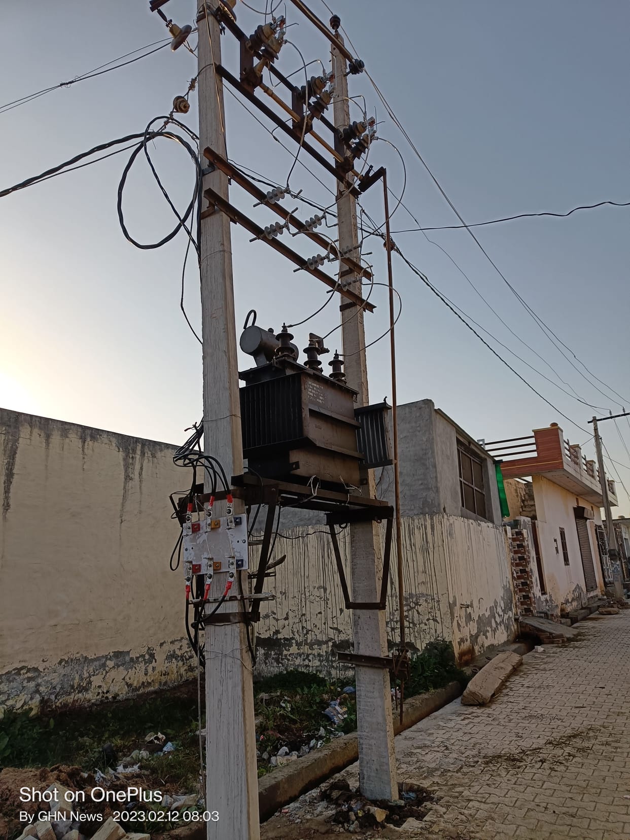 Broken sleep of electricity department, people got relief