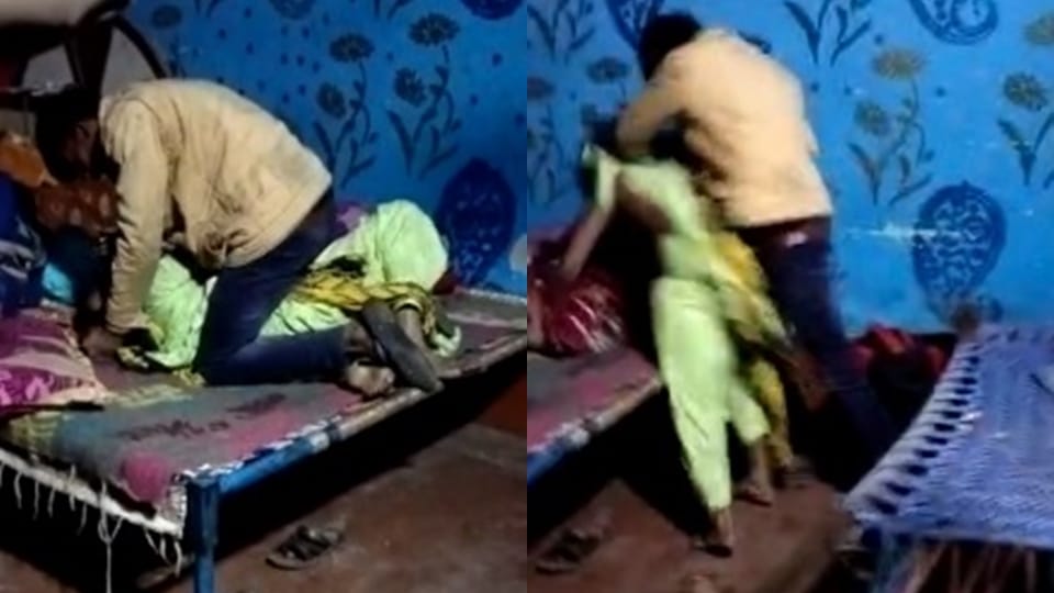 Husband beat wife in Hapur made video of her naked police arrested accused