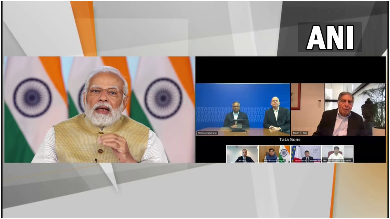 Tata Announces Massive Order For 250 Aircraft From Airbus PM Narendra Modi Congratulates Latest News Update