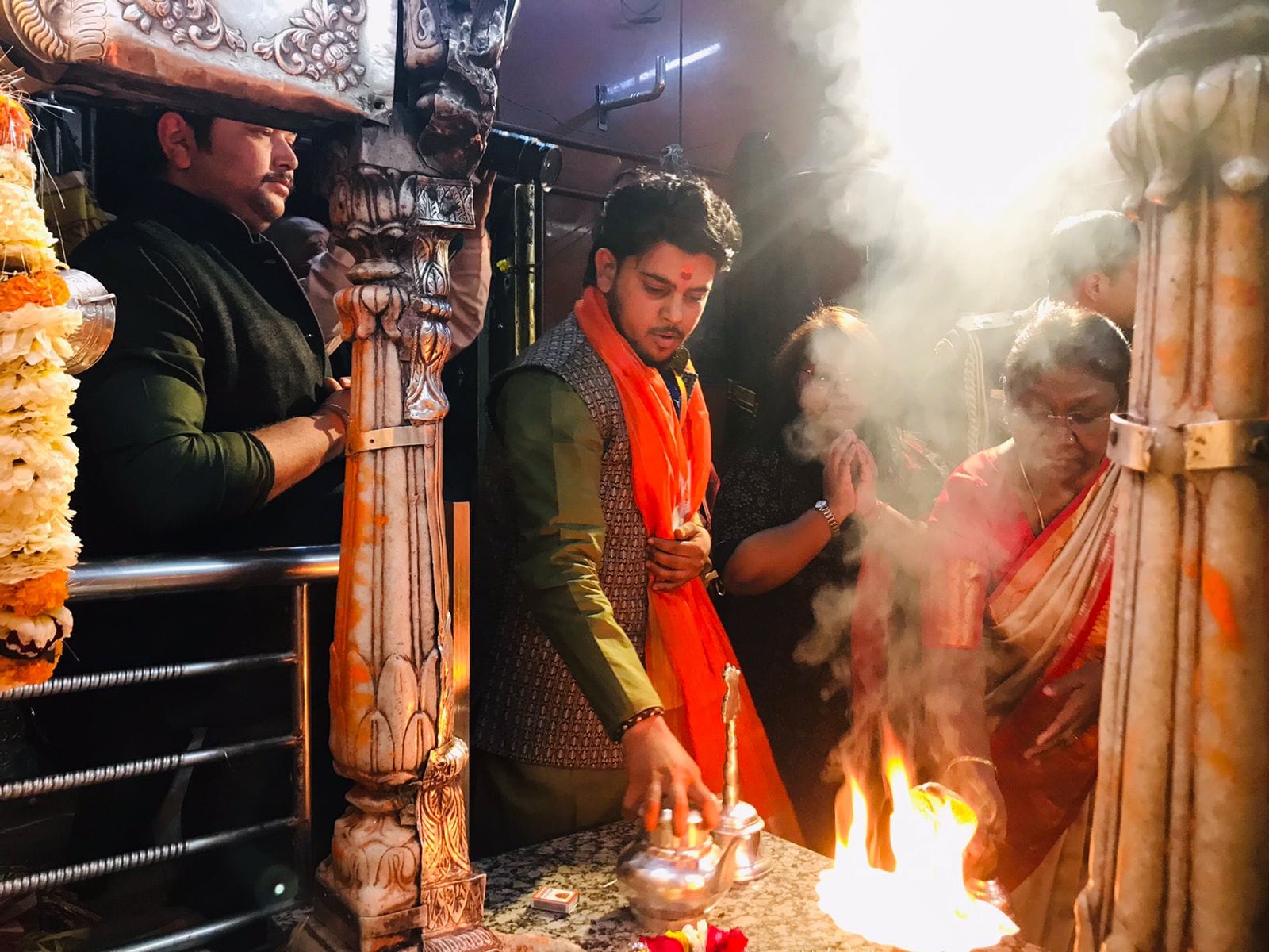 President's visit to Kashi in eight pictures Visited Vishwanath and Kaal Bhairav, said these words after Gang