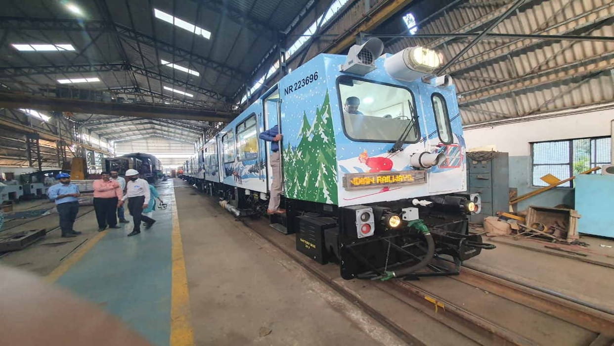 Special train will run between Kalka-Shimla at a speed of 28 km per hour