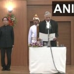 Justice Jaswant Singh takes oath as Chief Justice of Tripura High Court
