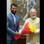 PM Modi and Pujara