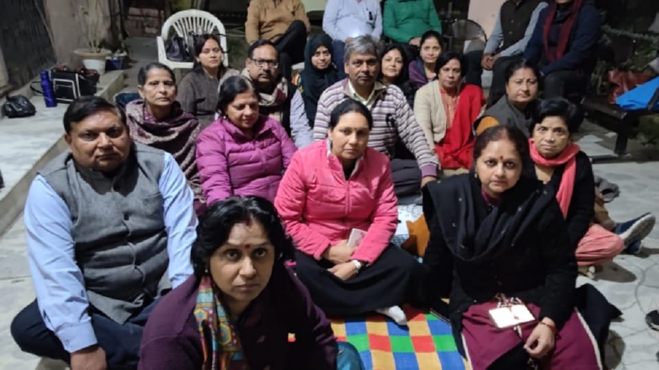 Lucknow : Luacta strike continues even after midnight