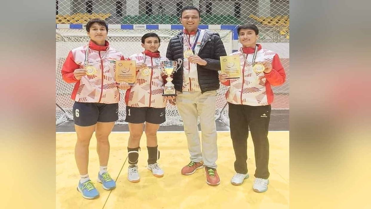 AHF Senior Women President Handball Cup named after India, Himachal Pradesh's daughters shine in victory