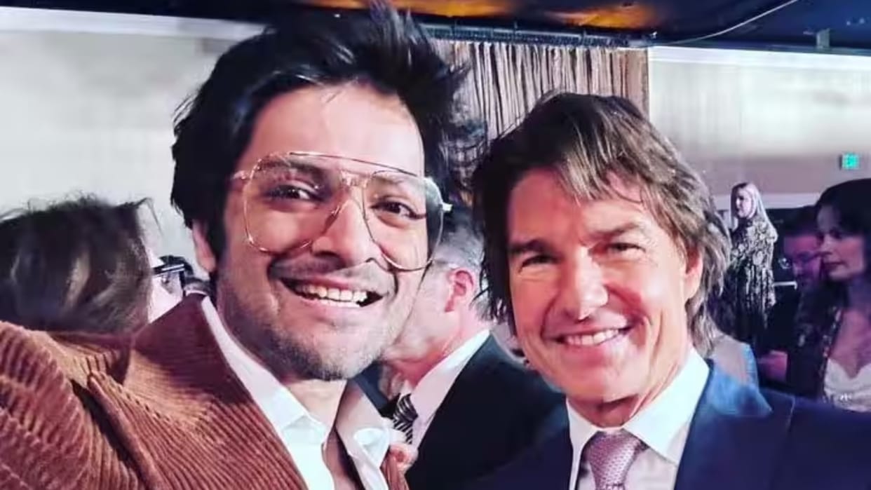 Ali Fazal meets real OG tom cruise at Oscars nominees luncheon share photos call him kindest soul