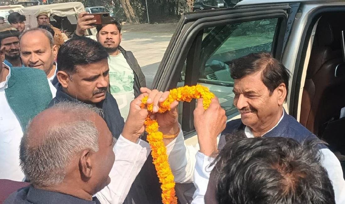 In Kanpur Dehat, Shivpal targeted the state government, said- BJP wants to divide the country