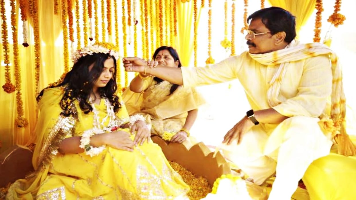 Anand Mohan's daughter Surbhi and Rajhans will get married today