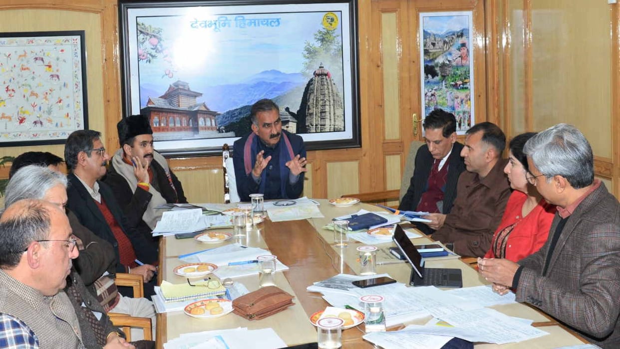 CM sukhvinder Sukhu said 178 kilometer long fourlane projects will be built in Himachal with Rs 4,700 crore