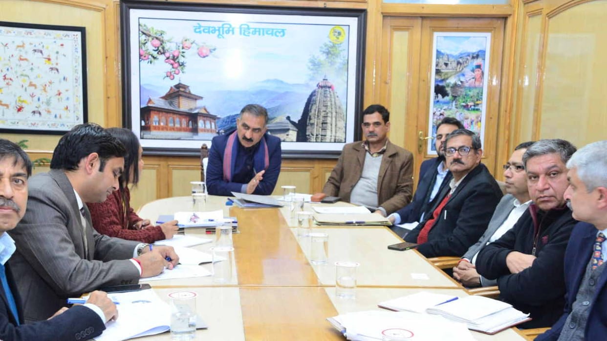 cm sukhvinder Sukhu said that Hospital equipped with modern facilities will be built at block level