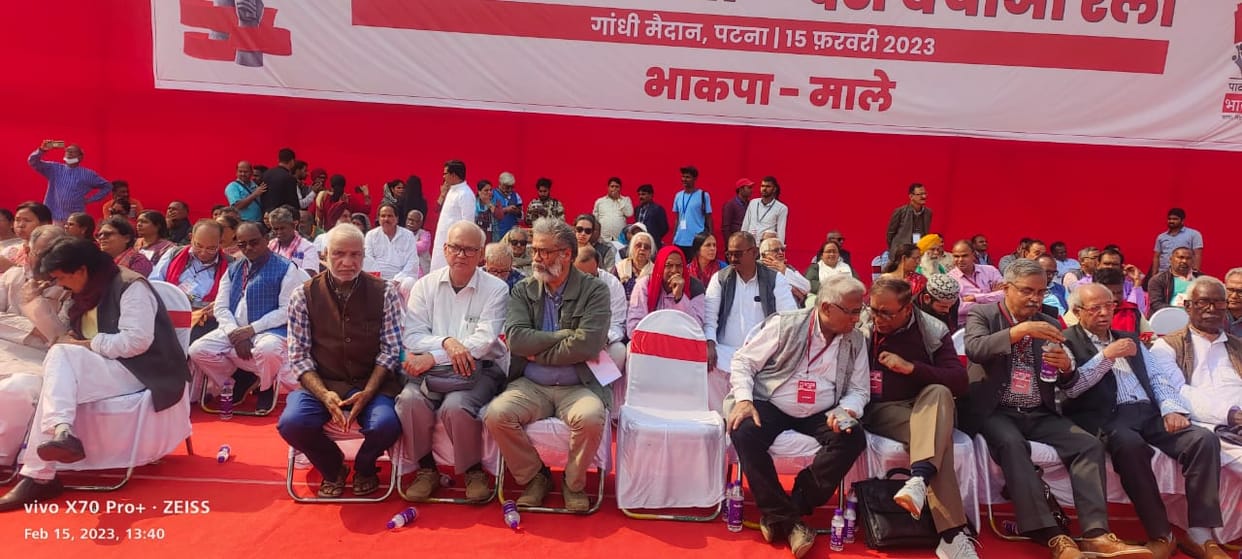 Bihar: Patna lit up with red flags after a long time, Dipankar opens front against BJP in CPI-ML rally