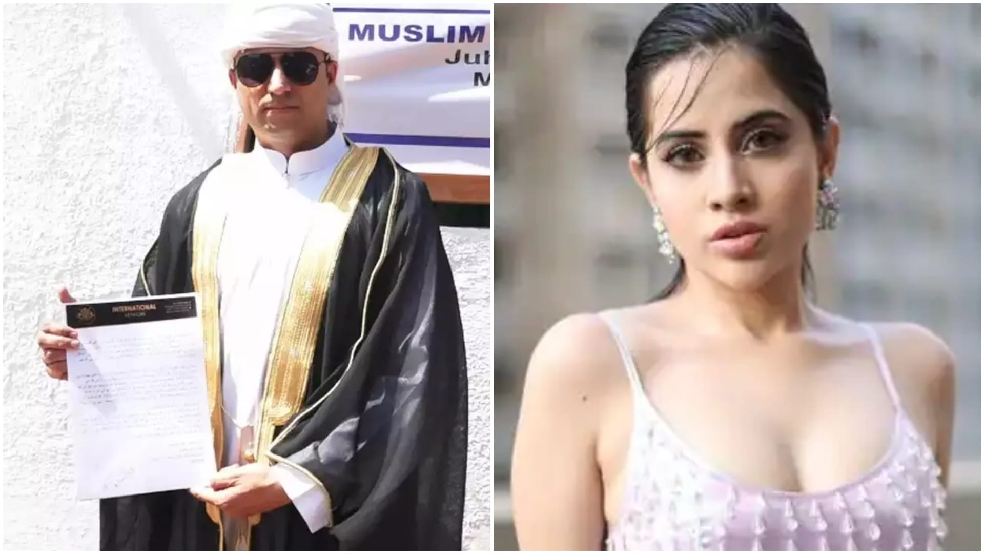 Fatwa to deny uorfi javed giving land for burial in kabristan faizan Ansari defame Muslim by bold cloths