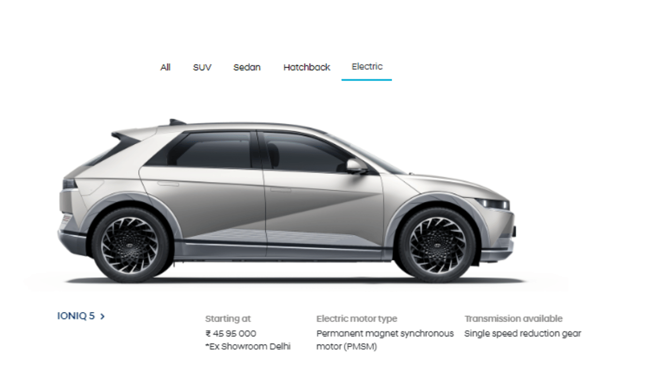 hyundai ioniq5 electric car price hike by rs one lakh in just one month, see new price and features details