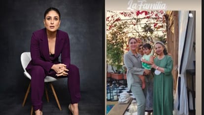 Saif Ali Khan wife Kareena Kapoor Shared Photos on Valentines Day With Saba Ali Khan Jehangir Sharmila Tagore